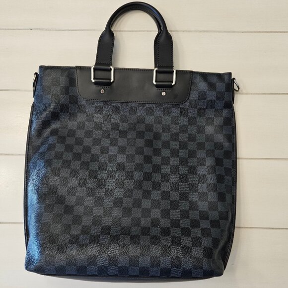 LOUIS VUITTON Damier Cobalt Cabas joule Tote Bag N42223 LV Auth 31810A - Picture 1 of 15